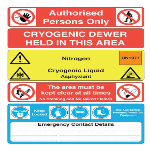 Liquid Nitrogen Sign