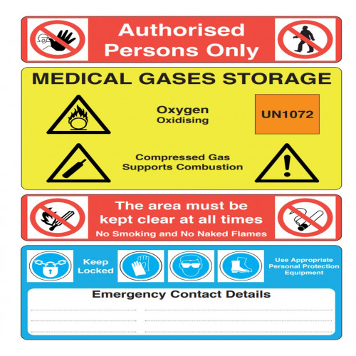 Gas Sign - Oxygen