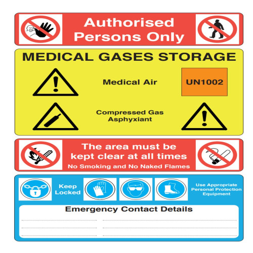 Gas Sign - Medical Air