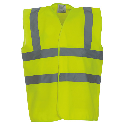 Hi Vis Vest Yellow Medium