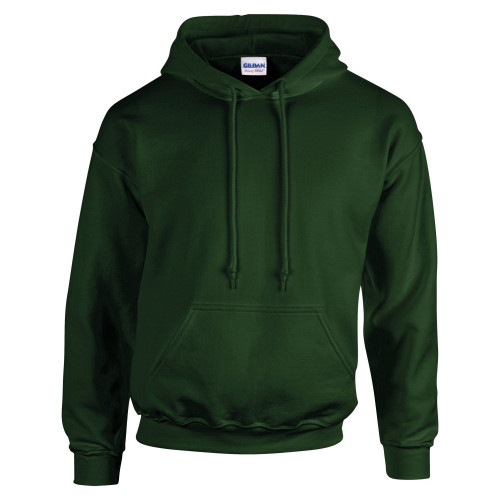 Gildan / Forest Green / Unisex Hooded Sweatshirt / M
