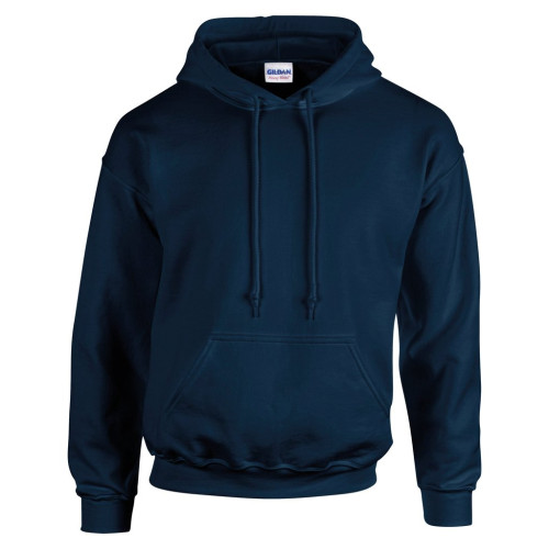 Gildan / Navy / Unisex Hooded Sweatshirt / M
