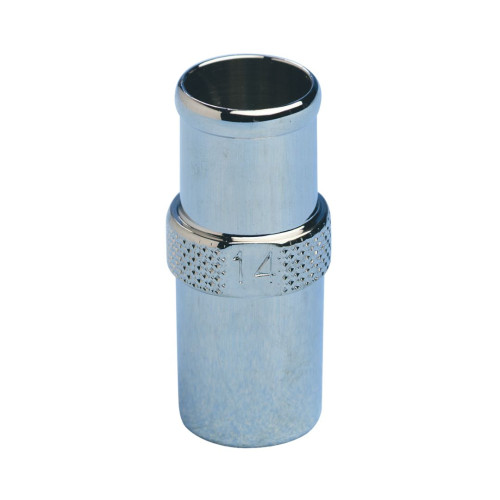 KRUUSE metal endotracheal tube connector in size 13mm