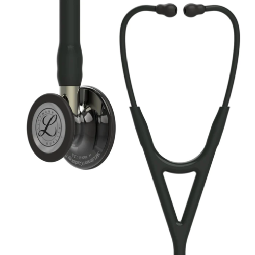 3m Littmann Cardiology Stethoscope High Polish Smoke with Black Tube, Black Stem and Black Headset