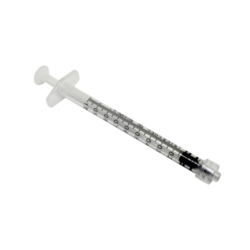 Syringes 3 Pieces concentric luer lock - 1ml LLC