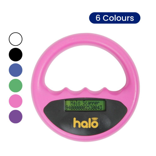 Micro-ID Pink Halo Scanner for RFID Microchips