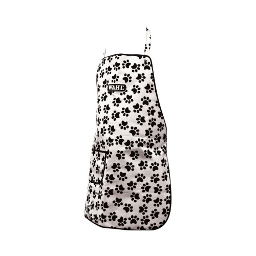 Wahl Paw Print Grooming Apron - Repels Hair and Water