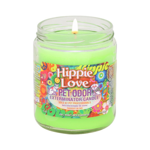 Vet Candle Jar Hippie Love 13oz