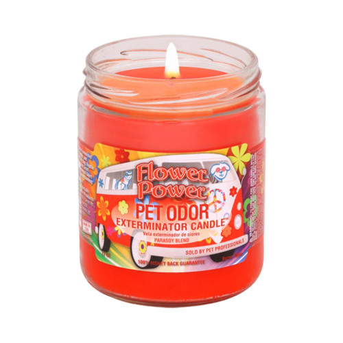 Vet Candle Jar Flower Power 13oz