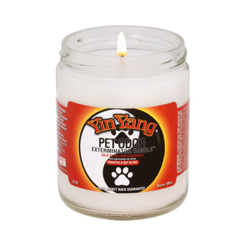 Vet Candle Jar Yin Yang 13oz