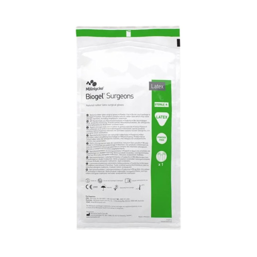 Biogel Surgeons Latex Sterile Gloves Size 6.5 Pwd Free