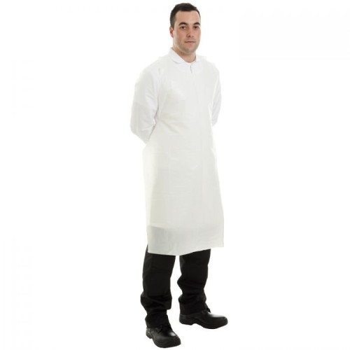 Apron on a Roll Heavy Duty White 50 Micron*100