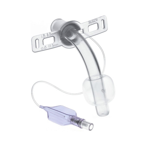 CrystalClear Tracheostomy Tube Cuffed 6mm