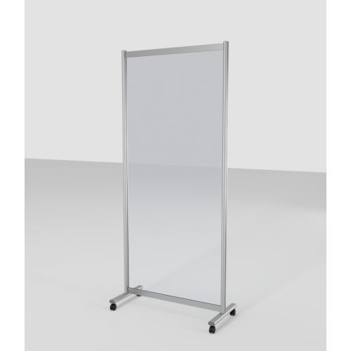 Mobile Acrylic Protective Screen Divider - 900mm (W) x 2000mm (H)