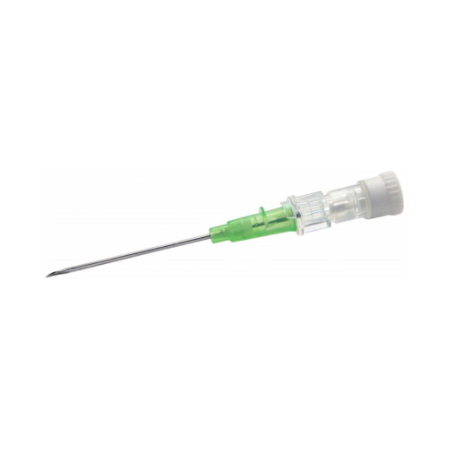 Surflo S-Plus IV catheter 18G x 45mm green