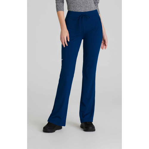 Barco Skechers Slip-ins Glide Knit Flare Pant in Navy Blue - Petite XL