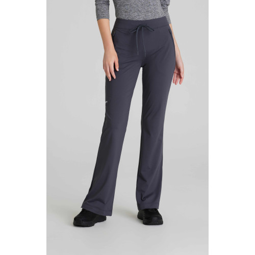 Barco Skechers Slip-ins Glide Knit Flare Pant in Pewter - XL