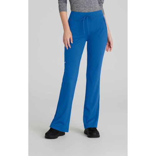 Barco Skechers Slip-ins Glide Knit Flare Pant in Royal Blue - M