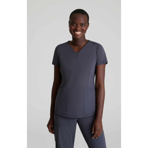 Barco Skechers Slip-ins Serene Knit Top in Pewter - M