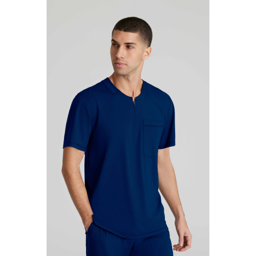 Barco Skechers Slip-ins Flex Knit Male Scrub Top