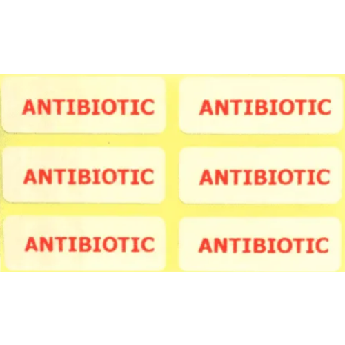 Infusion Concepts Syringe Label Antibiotic