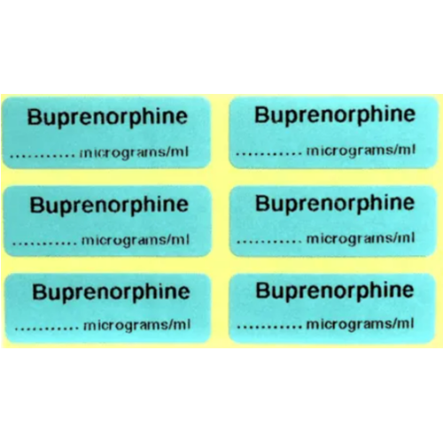 Infusion Concepts Syringe Label Buprenorphine