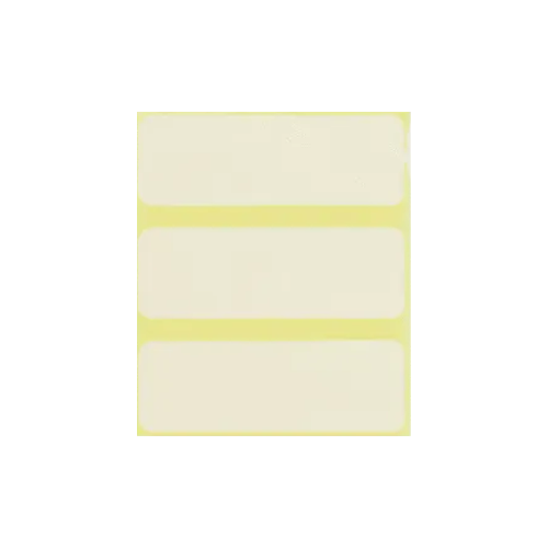 Infusion Concepts Syringe Label Blank White