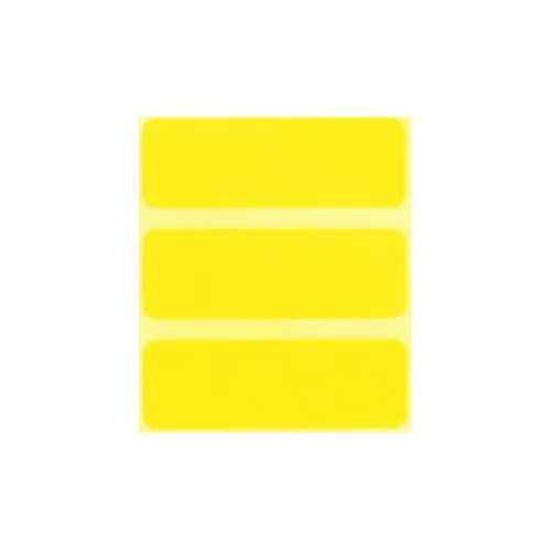Infusion Concepts Syringe Label Blank Yellow