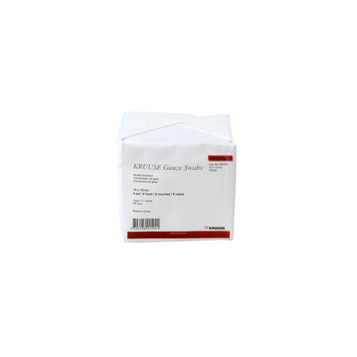 KRUUSE Non-Sterile Gauze Swabs - 10x10cm (8 Ply)