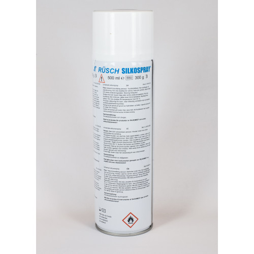 Rusch Silkospray Universal Silicone Spray, 500ml - CFC and Latex Free