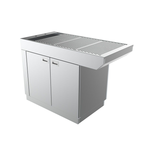 Veterinary tub table made from Stainless Steel Slimline Design