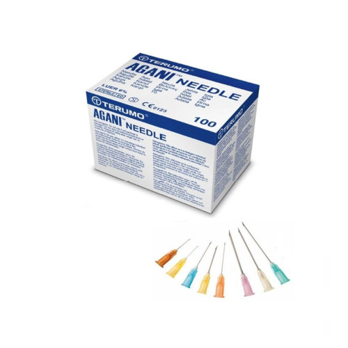 Terumo Agani Needle 22G 1.5 Inch Black
