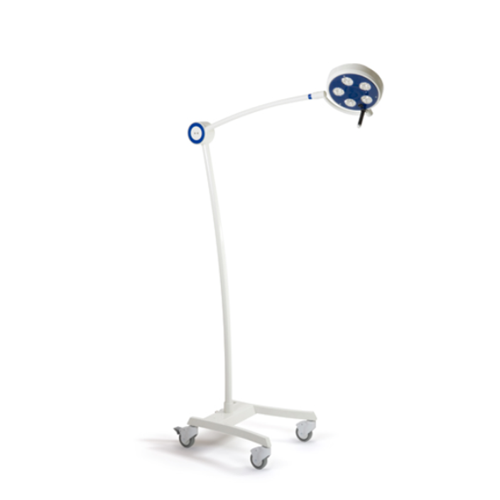 Nordis Vet LED Exam/Op Light Trolley Mount - Autoclavable Handle (50,000 Lux / 1M)