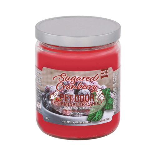 Pet Odor Candle Sugared Cranberry 13oz Jar