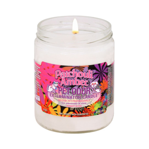 Vet Candle 13oz Jar Patchouli Amber