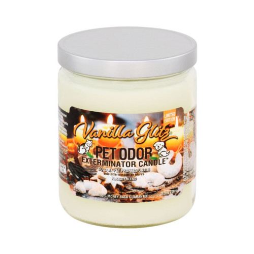 Pet Odor Candle Vanilla Glitz 13oz Jar