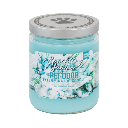 Pet Odor Candle Sparkling Juniper 13oz Jar