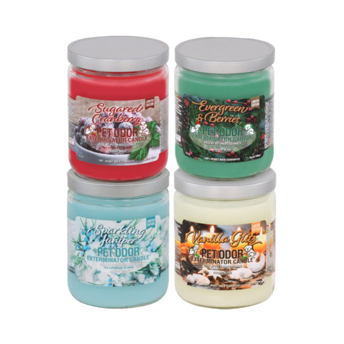 Pet Odor Xmas Candle Box