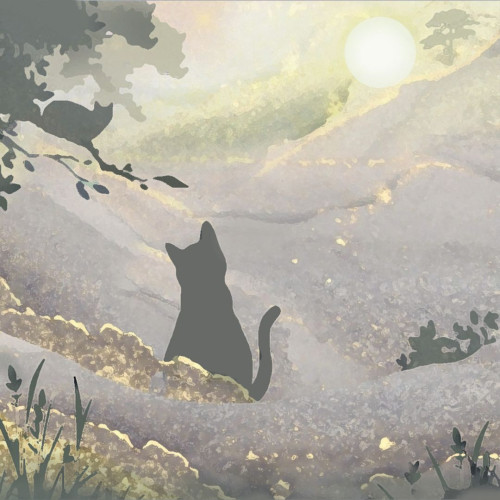Ever Present Cat Pet Sympathy Card