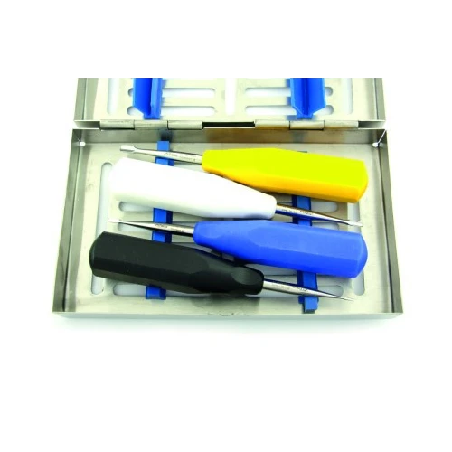 ##D## 2mm Winged Elevator Teflon Blue Handle