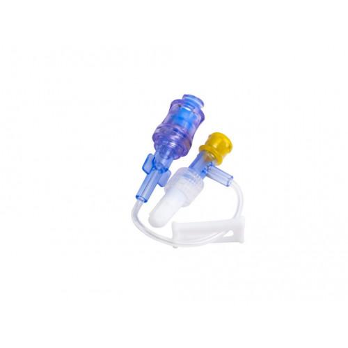T-Connector 9.5cm With Needle free Valve