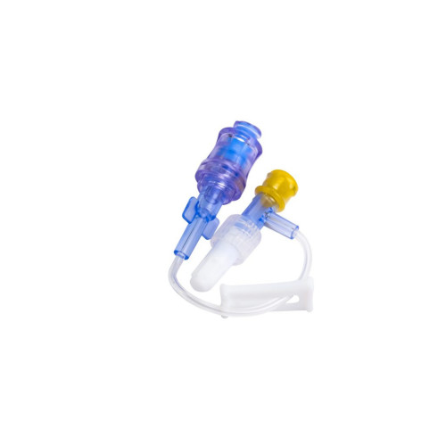 T-Connector 9.5cm With Needle free Valve