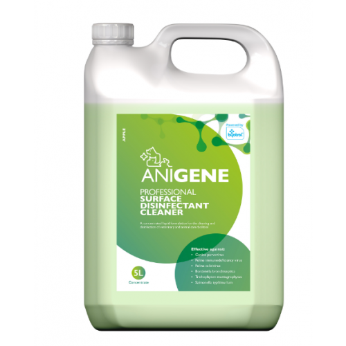 Anigene Professional Disinfectant Cleaner Apple 5Ltr