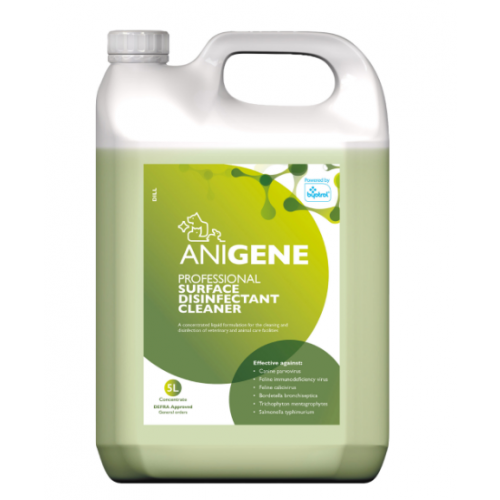 Anigene Professional Disinfectant Cleaner Dill 5Ltr