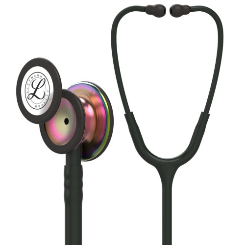 3M Littmann Classic III Stethoscope Colour: Black W/Rainbow Chestpiece