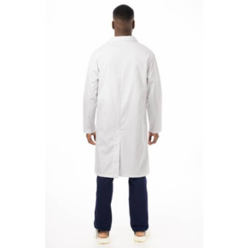 EEUNC Mens Lab Coat White 54"