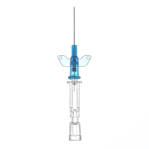 Introcan Winged IV Catheter 22G x 1.00 BLUE