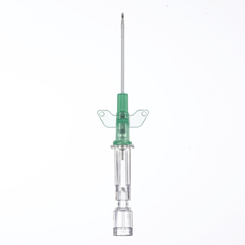 Introcan Winged IV Catheter 18G x 1.75 GREEN