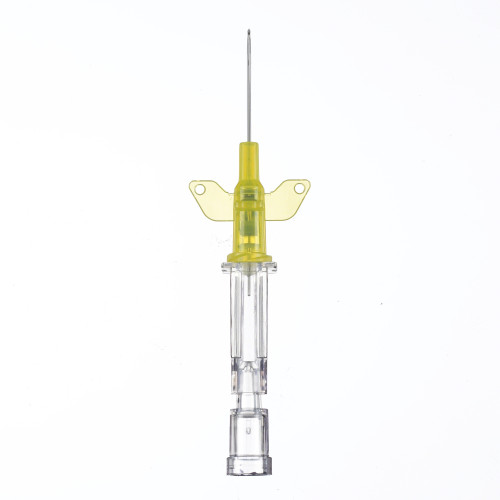 Introcan Winged IV Catheter 24G x 0.75 YELLOW