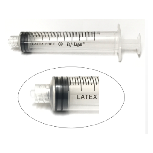 Syringes 3 Pieces concentric luer lock - 60ml LLC